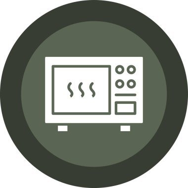 Bir bilgisayar simgesinin vektör illüstrasyonu