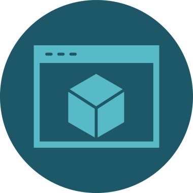 seo modern simgesinin vektör illüstrasyonu