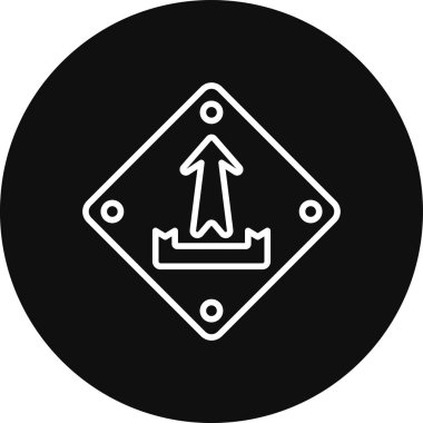 Kişisel ve ticari kullanım için vektör yön simgesi...