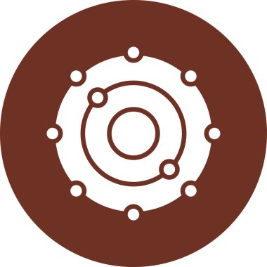 güzel tekerlek vektör simgesi