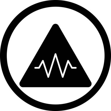 Equalizer'ı simgesi üzerinde beyaz izole