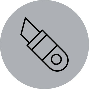 Kalem simgesinin illüstrasyon vektör tasarımı.