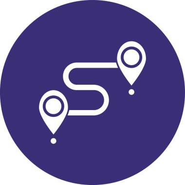 vektör konum simgesi, vektör illüstrasyonu