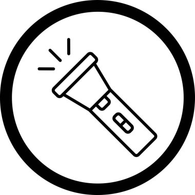 el feneri simge vektör çizim