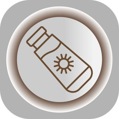 Eşsiz güneş vektör simgesi ph