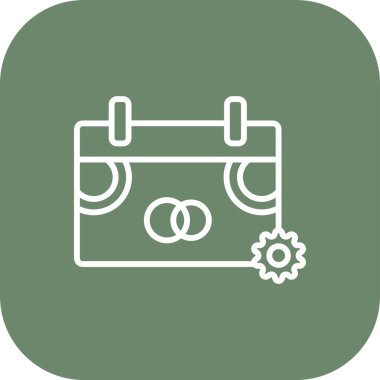 Web renk simgesi. Vektör çizim