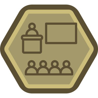 iş simgesi vektör illüstrasyonu