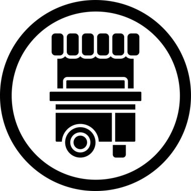 Gıda simgesinin vektör illüstrasyonu