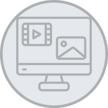 seo modern simgesinin vektör illüstrasyonu