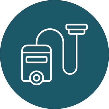 Benzersiz Benzin İstasyonu Vektör Kabartma Simgesi