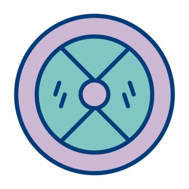 Vektör illüstrasyonu, simge ögesi arkaplanı