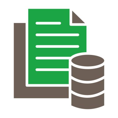 veritabanı vektör illüstrasyonu