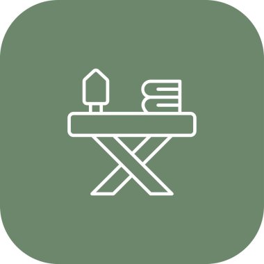 yemek vektörü dairesi modern simge tasarımı