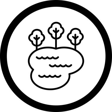 Gıda simgesinin vektör illüstrasyonu