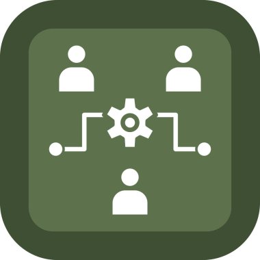 ağ simgesi, vektör illüstrasyonu