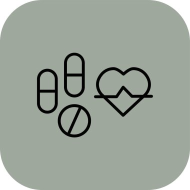 tasarım vektör tıbbi modern simgesinde çizimi