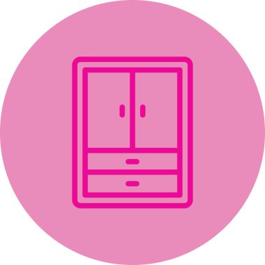 Eşsiz kapı vektör simgesi