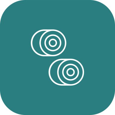 Modern b 'nin vektör illüstrasyonu lenslerin ikonundan yoksun