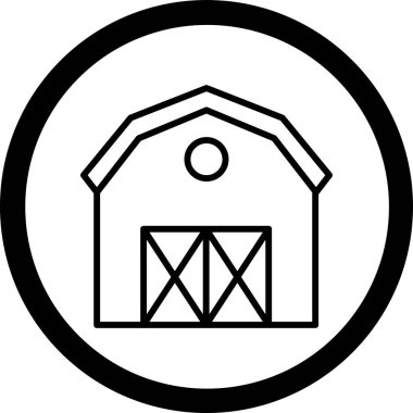 Yapı simgesinin vektör illüstrasyonu