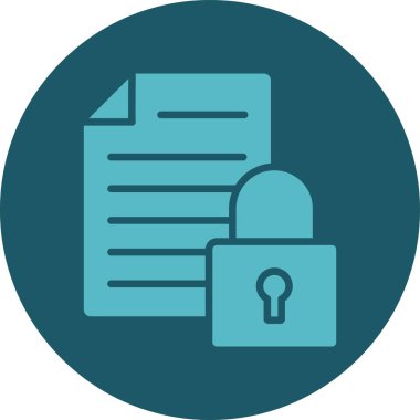 Dosya biçim simgesinin vektör illüstrasyonu