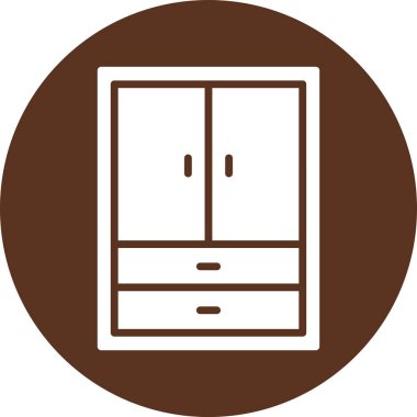 Modern simgenin vektör illüstrasyonu