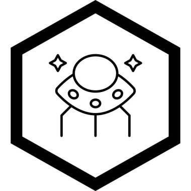 Bir yıldızın vektör illüstrasyonu