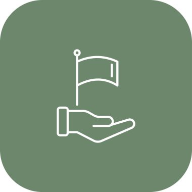 Bir hastane simgesinde insan kolunun vektör çizimi