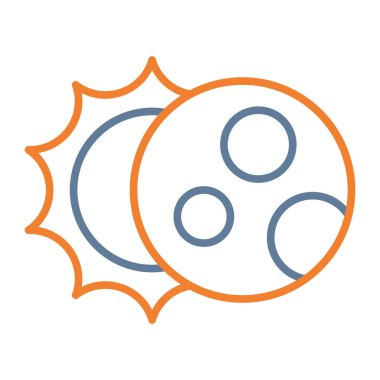 Güneş ikon vektör tasarımı ile güneş