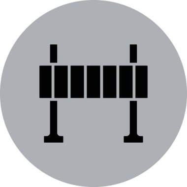 Modern bir simgenin vektör illüstrasyonu