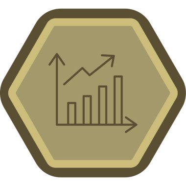 Modern bir simgenin vektör illüstrasyonu