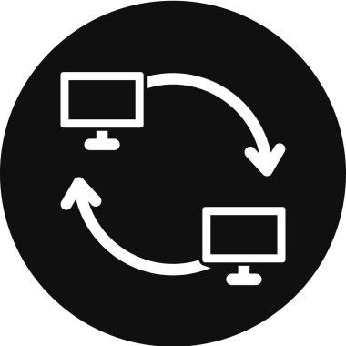 ağ paylaşım simgesi çizimi