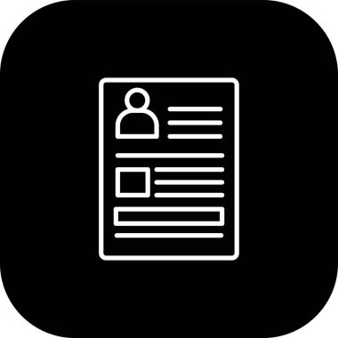 Vektör belgesi Simge illüstrasyonu