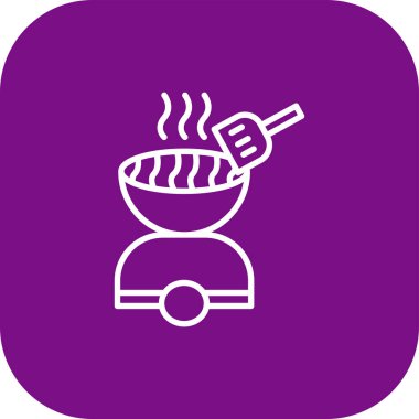 Kahve fincanı simgesinin vektör çizimi