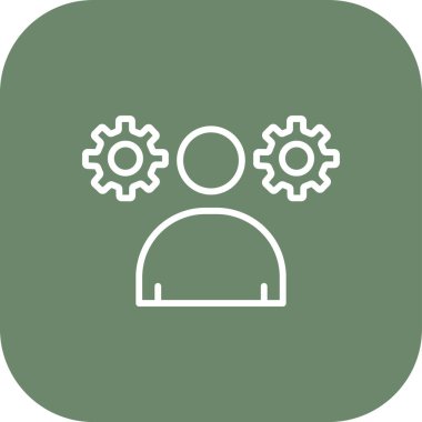 Projeniz için vektör ayarı simgesi