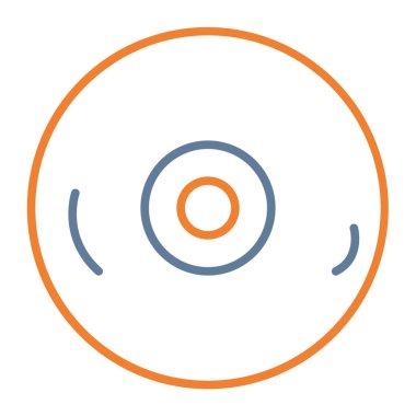 Modern b 'nin vektör illüstrasyonu simge müziğinden yoksun