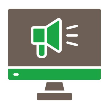 Video seslenmek kutsal kişilerin resmi, vektör çizim