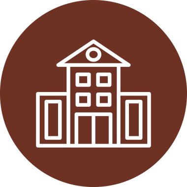 ev simgesi vektör illüstrasyonu