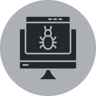 bilgisayar simgesi vektör illüstrasyonu