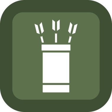 Eşsiz askeri vektör simgesi