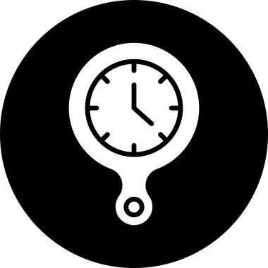 çalar saat simge vektör çizim