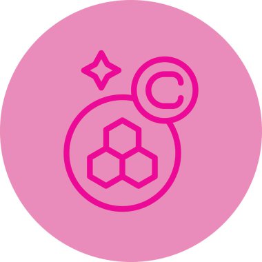 Bir b eksikliği simgesinin vektör çizimi