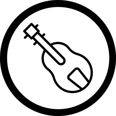 müzik enstrümanı vektör illüstrasyonu