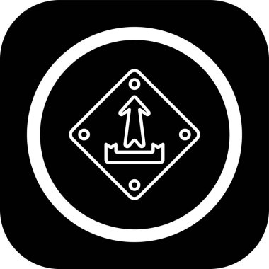 Projeniz için vektör yön simgesi