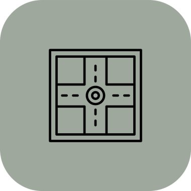 Modern b 'nin vektör illüstrasyonunda kapı sembolü yok