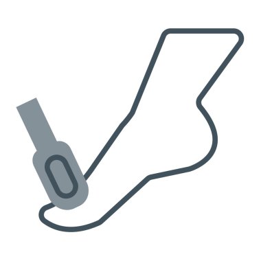 Bir sağlık sembolünün el çizimi vektör çizimi