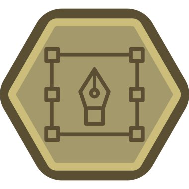 Bir fenerin arka planının vektör çizimi