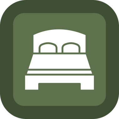 Otel simgesi, vektör illüstrasyonu