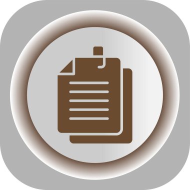 vektör belgesi web simgesi