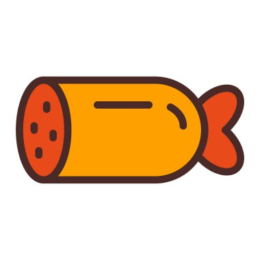 Olta makarası ikonu. Beyaz arkaplanda izole edilmiş bobin vektör simgelerinin ana hatları