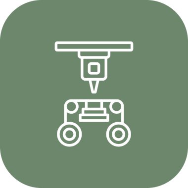 Benzersiz dron vektör simgesi